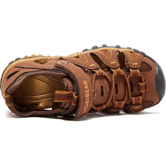 Hobibear Boys Waterproof Outdoor Sandals Size 7 Adjustable Hook & Loop Closure - Picture 7 of 12